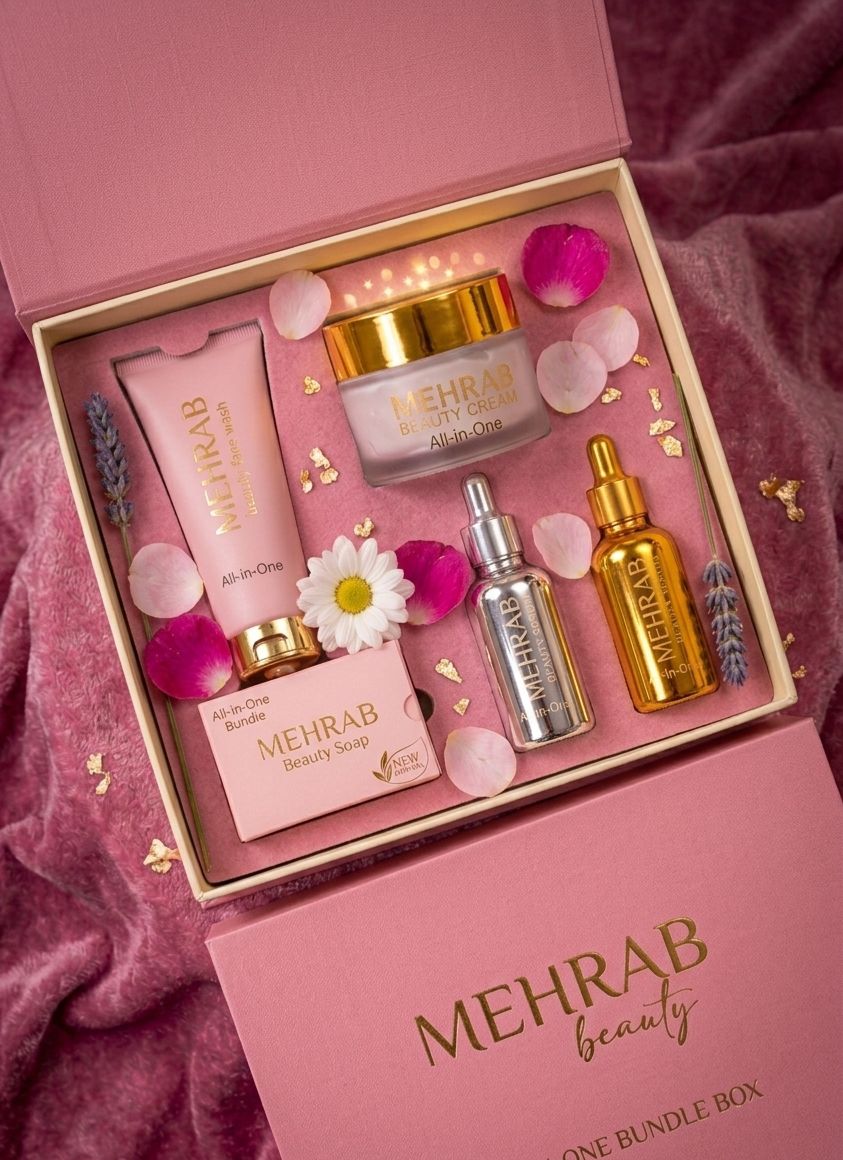 Complete Skin Glow Beauty Bundle (4-in-1 Set)