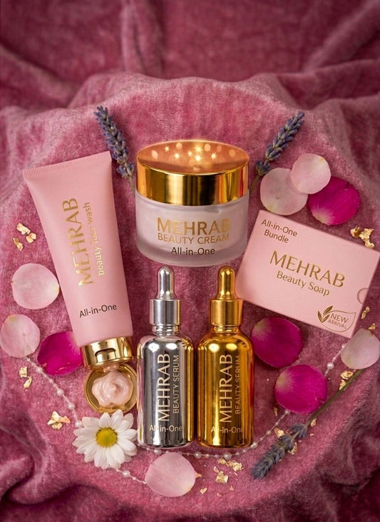 Complete Skin Glow Beauty Bundle (4-in-1 Set)