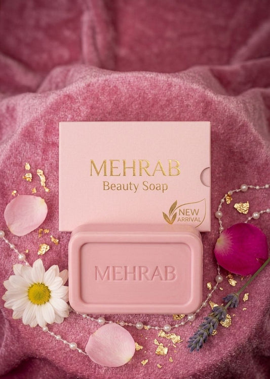 Mehrab Beauty Soap – Skin Brightening &amp; Glow Bar (Premium Whitening Soap)