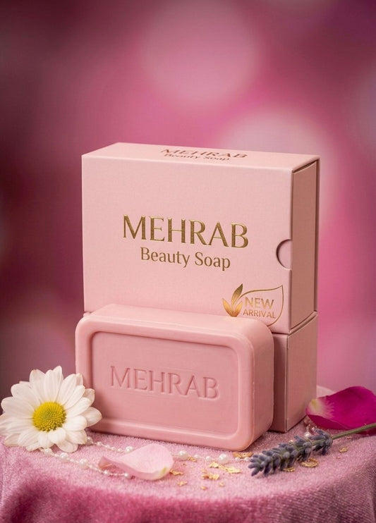 Mehrab Beauty Soap – Skin Brightening &amp; Glow Bar (Premium Whitening Soap)
